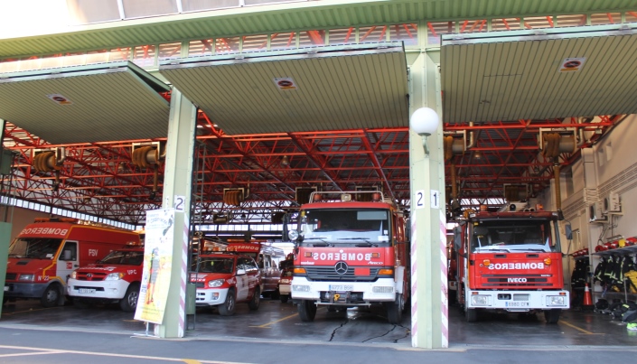 Los Bomberos de Huelva inician su campaña de prevención para los colegios