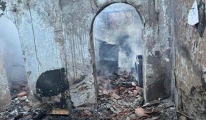 El incendio de una vivienda en Nerva se salda con un herido con quemaduras en brazos y piernas