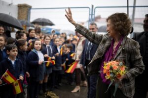 Fotogalería: Así ha sido la visita de la reina Sofía al Banco de Alimentos de Huelva