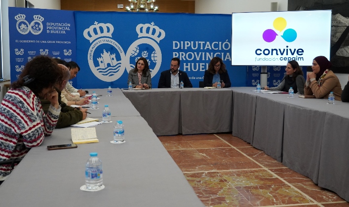 Una delegación de asociaciones de Marruecos liderada por Oxfam Intermón visita Huelva