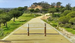 Islantilla mejora el acceso norte del parque ‘El Camaleón’