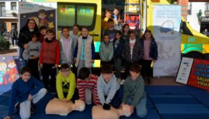 ‘Los niños y las niñas de Huelva salvan vidas’ arranca en Gibraleón y la Ciudad de los Niños