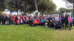 150 personas disfrutan de una jornada de senderismo por La Monacilla y La Dehesa