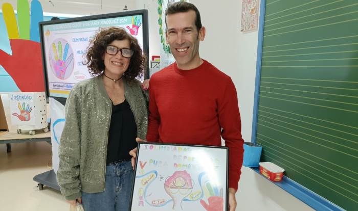 Javier Macías, invitado especial en el CEIP Pura Domínguez de Aljaraque 