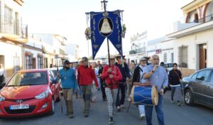 Internos de la prisión de Huelva inician su XXV peregrinación al Rocío