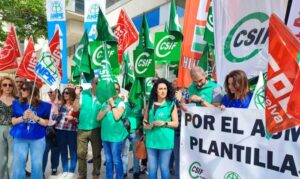 Sindicatos se movilizan por el aumento de las plantillas docentes en Andalucía