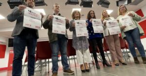 PSOE, UGT y CCOO llaman a la participación el 1 de Mayo para «cuidar la democracia» y los derechos laborales