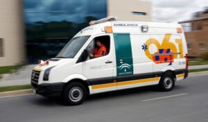 Tres heridos en un accidente con dos atropellados en Huelva capital