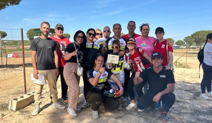 Doblete de victorias para el piloto onubense Juanvi Cañado en Almonte