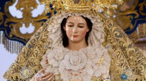 La Borriquita inicia la semana grande de actos por el 75º aniversario de la Virgen de Los Ángeles