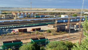 Adif renovará la infraestructura en la terminal de transporte de mercancías de Huelva