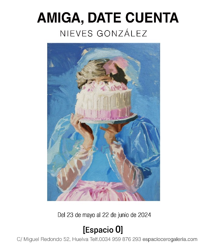 Nieves González inaugura este jueves 'Amiga, date cuenta', su primera exposición en solitario