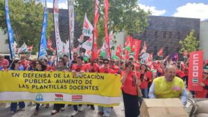 Jornada reivindicativa en Huelva en defensa de la educación pública