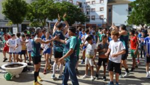 Fiesta por la donación de órganos y el medio ambiente en San Juan del Puerto