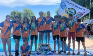 El Club Natación Huelva, subcampeón masculino de Andalucía en la categoría Alevín