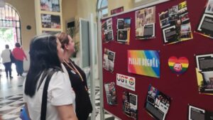 UGT divulga en su sede la exposición ‘Pasaje Begoña: Lugar de Memoria Histórica LGTBI’