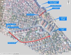 Punta Umbría renovará las redes hidráulicas en la calle Raqueta y en el paseo del Mar
