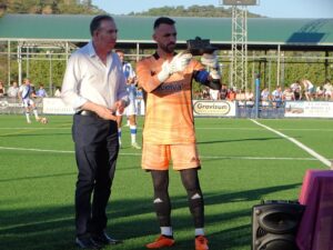 Homenaje a Rubén Gálvez en Aracena. (L. Limón)