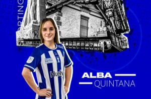 Alba Quintana, nueva jugadora del Sporting Huelva.