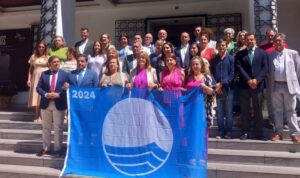 La provincia de Huelva recibe sus 19 banderas azules 2024