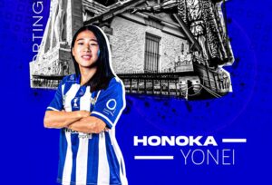 Honoka Yonei, nueva jugadora del Sporting Huelva.