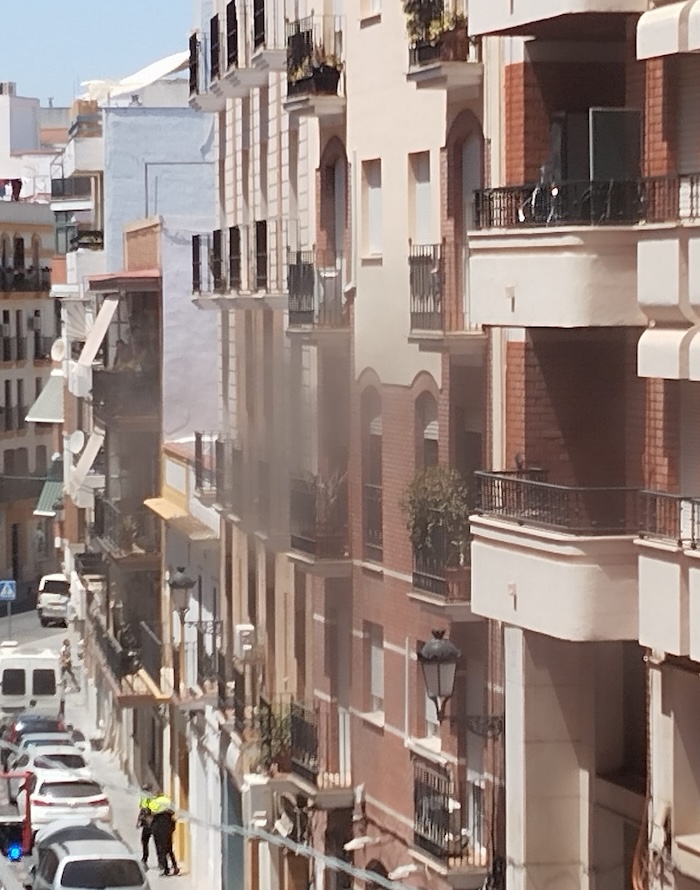 Incendio Calle La Palma