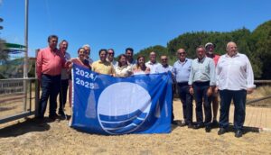 Izadas las banderas azules en los puertos de Punta Umbría y Marina Nuevo Portil