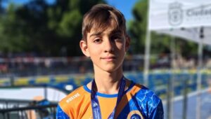 Javier Jorva, del Club Natación Huelva, subcampeón de España en 100 metros braza