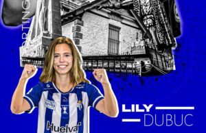 Lily Dubud, nueva jugadora del Sporting Huelva.