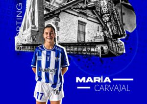 María Carvajal, nueva jugadora del Sporting Huelva.