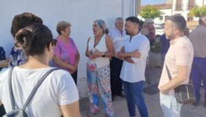 González Bayo PSOE en Villanueva de las Cruces