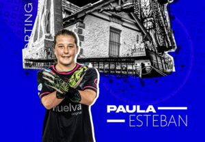 Paula Esteban, nueva jugadora del Sporting Huelva.