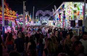 Colombinas 2024: Más de un millón de luces leds iluminarán este año el recinto ferial