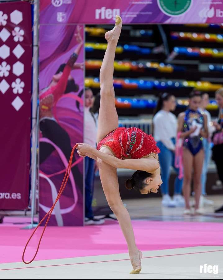 Julia Barba, convocada por la selección española de gimnasia rítmica