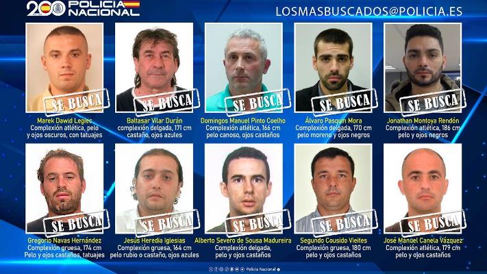 Un capo de la droga en Huelva, entre los 10 fugitivos más buscados por la Policía Nacional