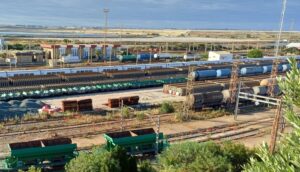 La fuga de propano en un vagón en Huelva obliga a activar el Plan de Emergencias