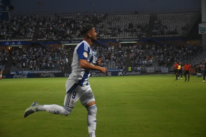 Caye Quintana celebrando su gol. (Tenor)