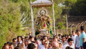 Este domingo, traslado de la Virgen de Montemayor desde su ermita a Moguer