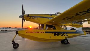 Infoca avioneta para incendios