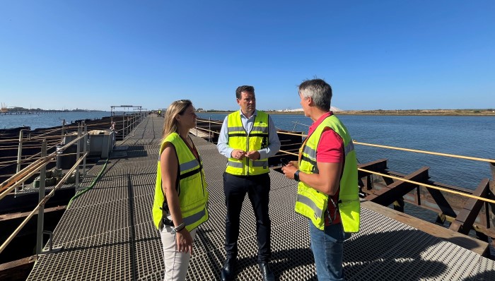 El Puerto prevé finalizar la restauración del Muelle de Tharsis antes de que termine el año