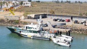 Cuatro detenidos por prestar apoyo logístco al narcotráfico en la Costa de Huelva