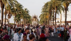 Palos de la Frontera vive la Romería en honor a la Virgen de los Milagros