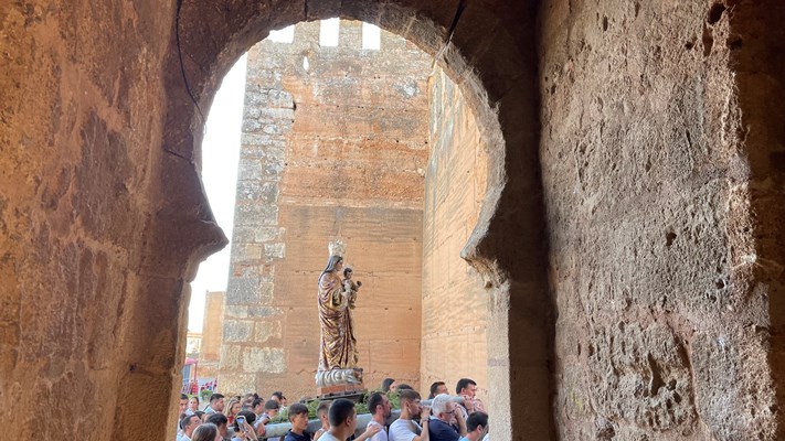 La Virgen del Pino regrasa a Niebla