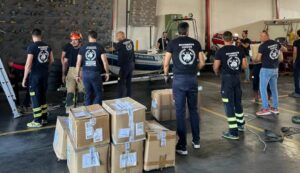 Bomberos Unidos sin Fronteras de Huelva envían material de emergencia a República Dominicana