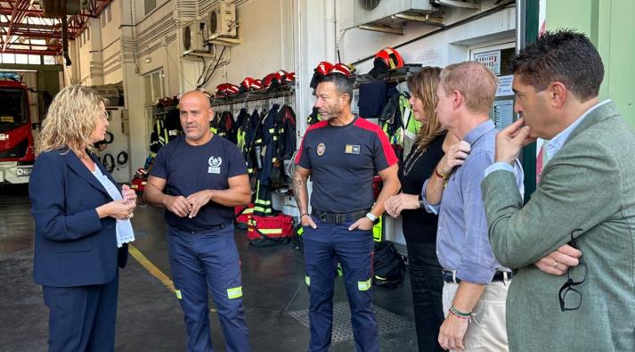 Bomberos Unidos sin Fronteras de Huelva envían material de emergencia a República Dominicana