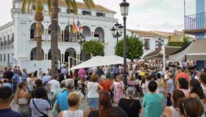 Almonte se concentra para reclamar más efectivos de seguridad en sus calles