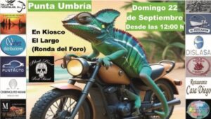 Este domingo, gran fiesta motera en Punta Umbría por el XIV aniversario de 'Los Camaleones'