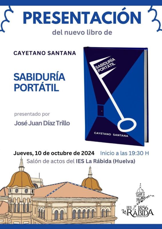 'Sabiduría portátil', el regreso literario de Cayetano Santana