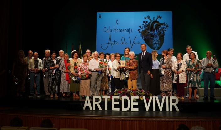 Moguer celebra en una emotiva gala el 'Arte de Vivir'