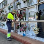 Aljaraque ultima los preparativos en el cementerio de cara a Todos los Santos